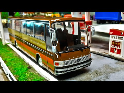 Видео: Модель автобуса SETRA масштаб 1/43. ЭКСКЛЮЗИВ! Про машинки.