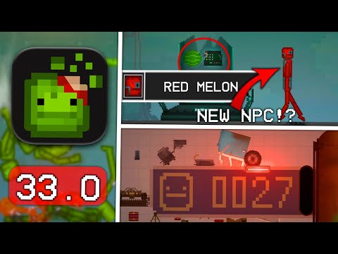 Видео: 💀НОВЫЕ СЕКРЕТНЫЕ ФАКТЫ ПРО ОБНОВЛЕНИЕ 33.0 в MELON PLAYGROUND