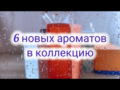Видео: 6 новых ароматов в коллекцию / Закрыла гештальт / Аромат в слепую 🔥