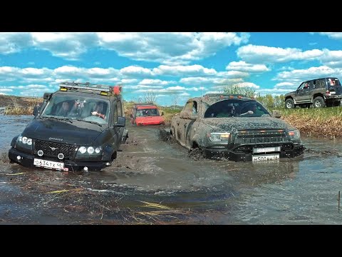 Видео: ШОК! TOYOTA TUNDRA  БОРЕТСЯ В БОЛОТЕ! против  SUZUKI, MITSUBISHI, УАЗЫ, НИВЫ