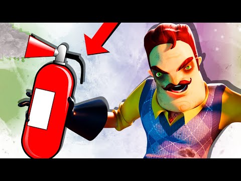 Видео: Привет Сосед 2 Альфа 1 ОГНЕТУШИТЕЛЬ И НОВЫЙ СЕКРЕТ Hello Neighbor 2