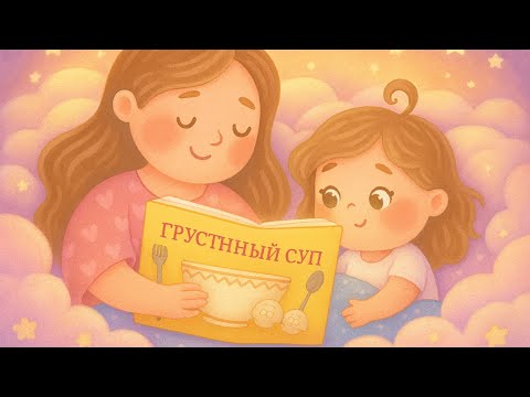Видео: «Грустный суп»🍲-Вольга Гапеева, читаем книжку вслух🌛