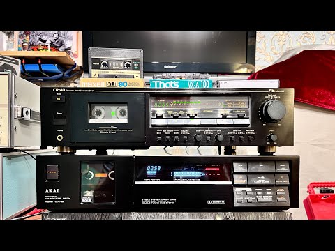 Видео: Цветок и молот. Прекрасный Akai GX-9 или ударный Nakamichi CR-40?