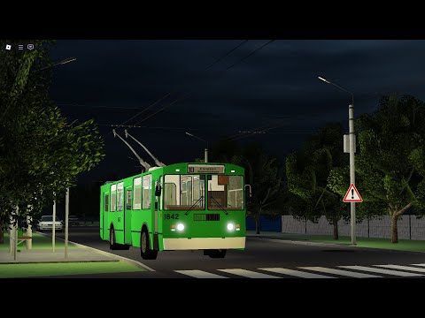 Видео: Вид из кабины ЗиУ-9 по 10 маршруту