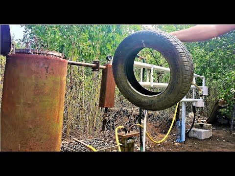 Видео: Переработка Автомобильных Шин | Пиролиз Покрышки в Биотопливо и Газ
