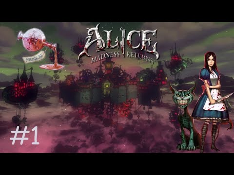 Видео: Страна Чудес курильщика | Alice: Madness Returns | #1 Долина слез