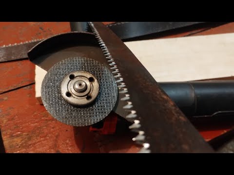 Видео: Тепер точу пилки болгаркою, напильники в смітник