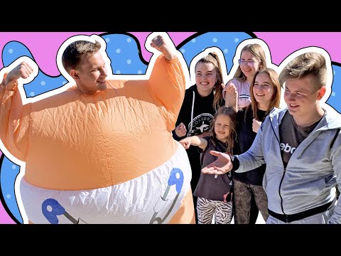 Видео: Толстяк КУЗЯ! Какое испытание ребята придумали для друга?