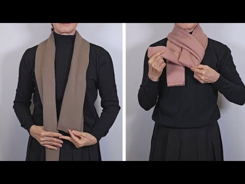 Видео: Чувство моды просто огонь! 🔥 8 стильных и оригинальных идей завязывания шарфов | шарф-глушитель