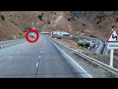 Видео: Серпантин перевала КАМЧИК УЗБЕКИСТАН.