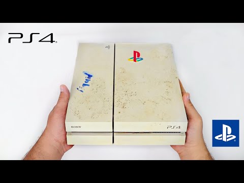 Видео: Восстановление и ремонт крайне грязной PlayStation 4 #asmr #ps4