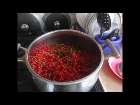 Видео: Желе из красной смородины без варки - быстро, вкусно и полезно.