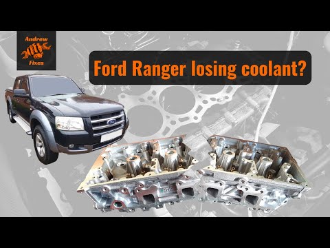 Видео: Утечка охлаждающей жидкости в Ford Ranger? Утечка охлаждающей жидкости в Ford Ranger устранена за...