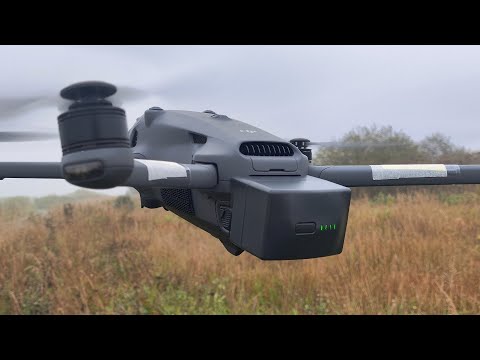 Видео: Увеличенный аккумулятор для Mavic 4 pro