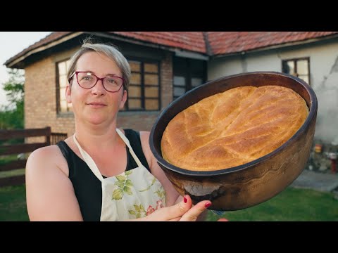 Видео: Сербский домашний хлеб в 200-летней печи