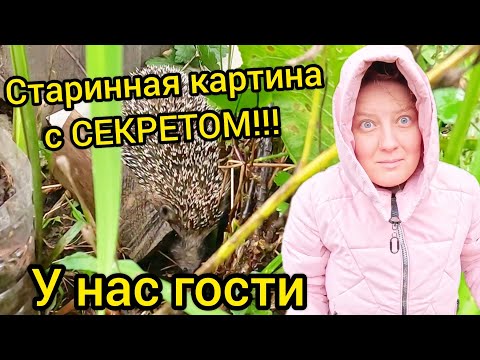 Видео: РЕМОНТ В САМОМ РАЗГАРЕ | Старинная картина с секретом | Деревенские будни | Жизнь в деревне