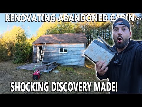 Видео: Реставрация заброшенной хижины… СДЕЛАНО ШОКИРУЮЩЕЕ ОТКРЫТИЕ!