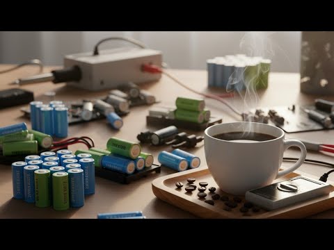 Видео: ранкова кава ☕ з акумуляторами 🔋 18650🍃