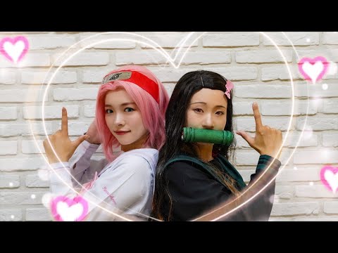 Видео: Я пробовал станцевать идола с Сакурой и Незуко.