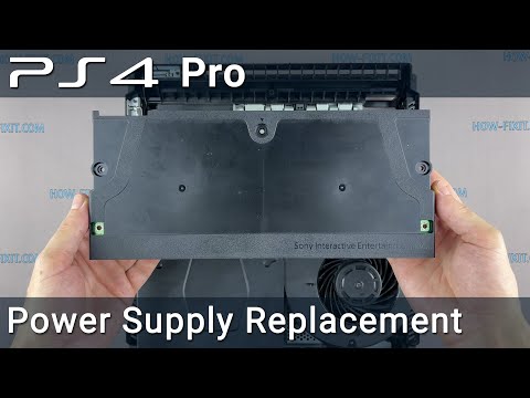 Видео: Замена блока питания PS4 Pro