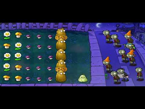 Видео: растения против зомби 1 прохождение#13 выживание ночь