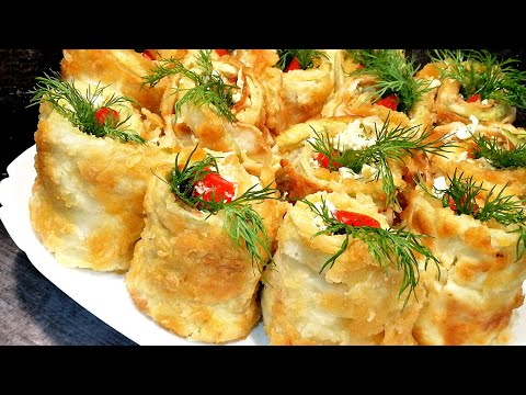 Видео: Вас на РУКАХ НОСИТЬ БУДУТ за ТАКОЙ РЕЦЕПТ! Ну очень ВКУСНЫЕ РУЛЕТИКИ из КАБАЧКОВ!