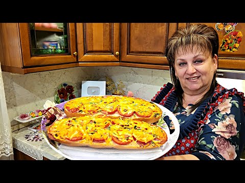 Видео: Горячие бутерброды! Вкуснее пиццы в 100 раз! Попробуйте, не пожалеете!