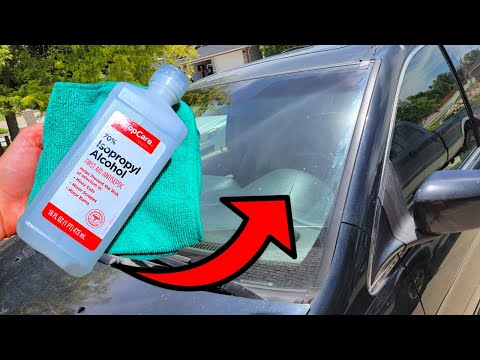 Видео: Нанесите ЭТО на лобовое стекло и посмотрите, что произойдет