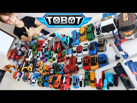 Видео: Все наши ТОБОТЫ самый большой Челлендж - Машинки Тоботы Атлоны Трансформеры  Роботы Металионы TOBOT