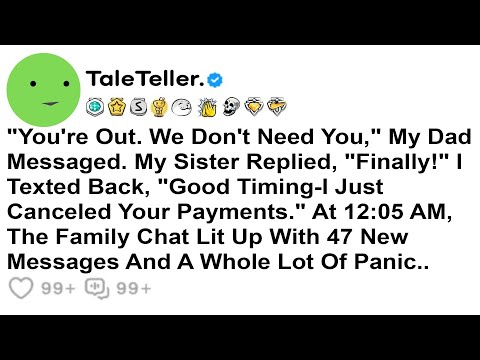 Видео: «Тебя больше нет. Ты нам не нужен», — написал отец. Сестра ответила: «Наконец-то!» Я ответил...