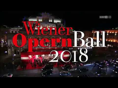 Видео: Венский бал 2018!  Wiener Opernball 2018!