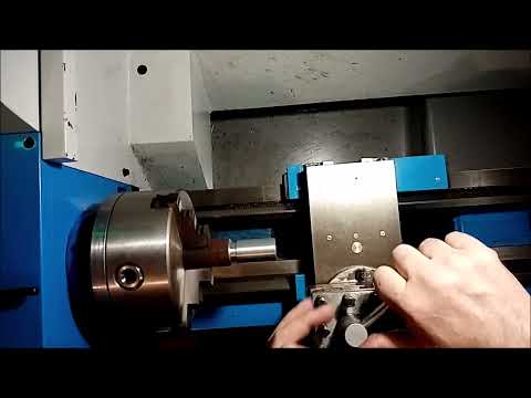 Видео: Обзор токарного станка CJM 280 часть 4