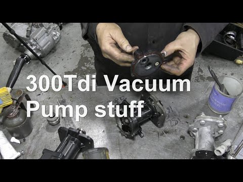 Видео: Вакуумный насос 300Tdi