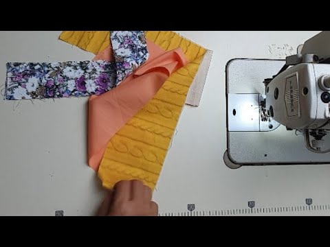 Видео: Только тканевые квадраты 😍 Быстрый и красивый пэчворк для шитья |🧚‍♀️ Идея шитья пэчворка