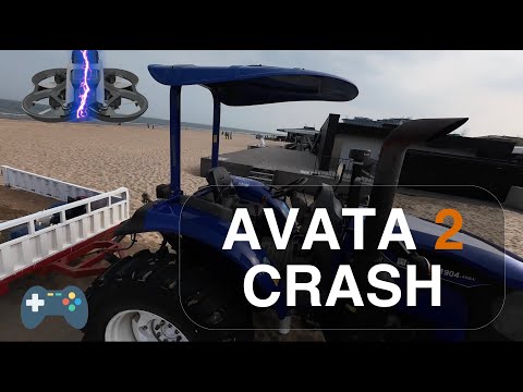 Видео: Avata 2 crash | Небольшая история про город будущего