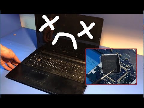 Видео: Оживление мертвеца. Ноутбук Lenovo G50-70.