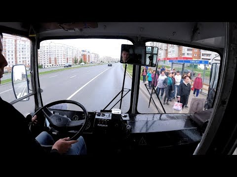 Видео: Утренний час - пик летом | ЗиУ - 682 | Чебоксары
