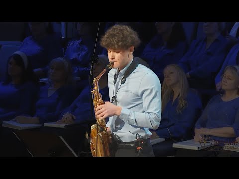 Видео: Чудное озеро Генисаретское — саксофон в исполнении Марка Маноила