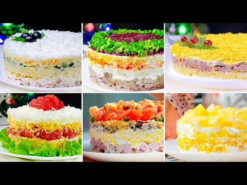 Видео: ТОП САЛАТОВ НА НОВОГОДНИЙ СТОЛ! Вкуснейшие и красивейшие салаты которые порадуют ваших гостей!