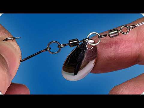 Видео: Безосевая на 2 х вертлюгах! | Делаем прямо на рыбалке!