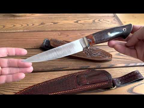 Видео: Самый лучший нож ручной работы с твердостью 65HRC