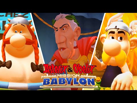 Видео: Астерикс и Обеликс: Миссия Вавилон Все боссы (PS5)