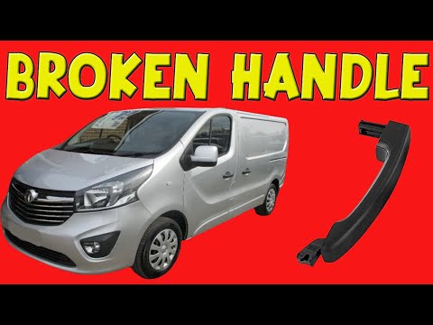 Видео: Ремонт ручки задней двери Vauxhall Vivaro