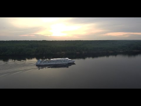 Видео: Путешествие по Волге на лодке ПВХ из Углича в Рыбинск и обратно. День 2.