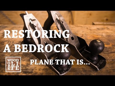 Видео: Реставрация старинного рубанка Stanley Bedrock | Советы по выбору