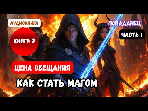 Видео: АУДИОКНИГА | ПОПАДАНЦЫ | Жестокие игры магов: Попаданец против магической элиты | КНИГА 3  |  1