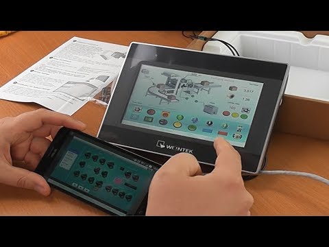 Видео: Облачная панель оператора cMT3071 Weintek. Общий обзор.
