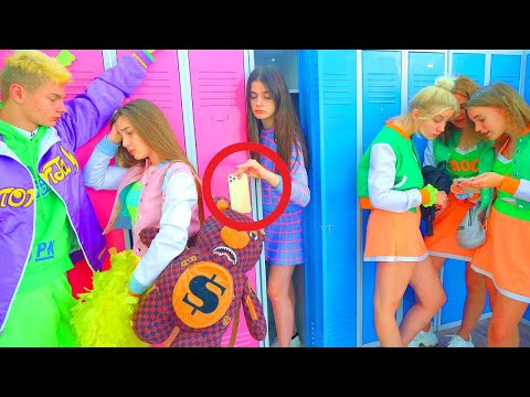 Видео: Ученици откриха тайни в телефона на Даяна 😱 Приключения в новото училище за мажоретки!