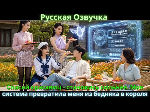 Видео: Спасай красавиц - становись сильнее. Моя система превратила меня из бедняка в короля.