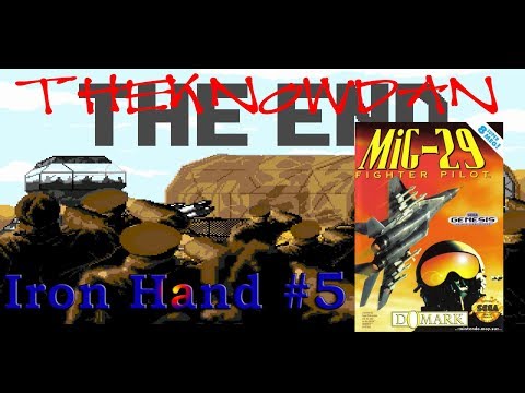 Видео: Mig 29 Fighter Pilot Прохождение на русском (Sega) Iron Hand 5